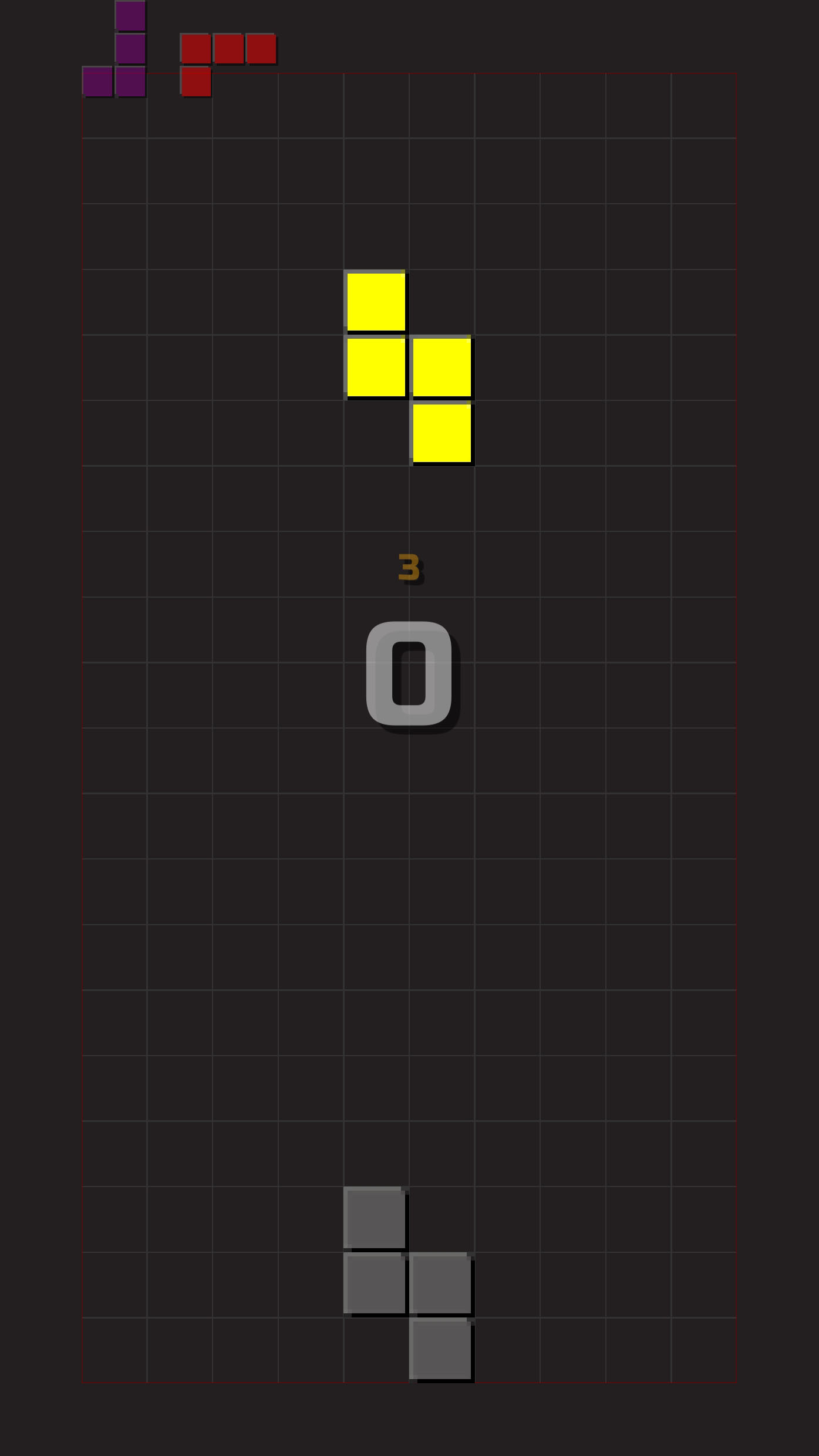 單手俄羅斯方塊截圖預(yù)覽