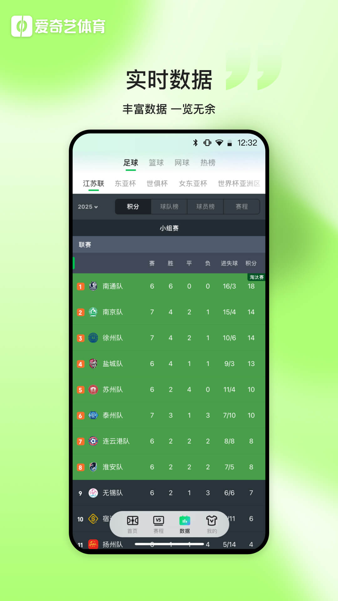 愛奇藝體育截圖預覽