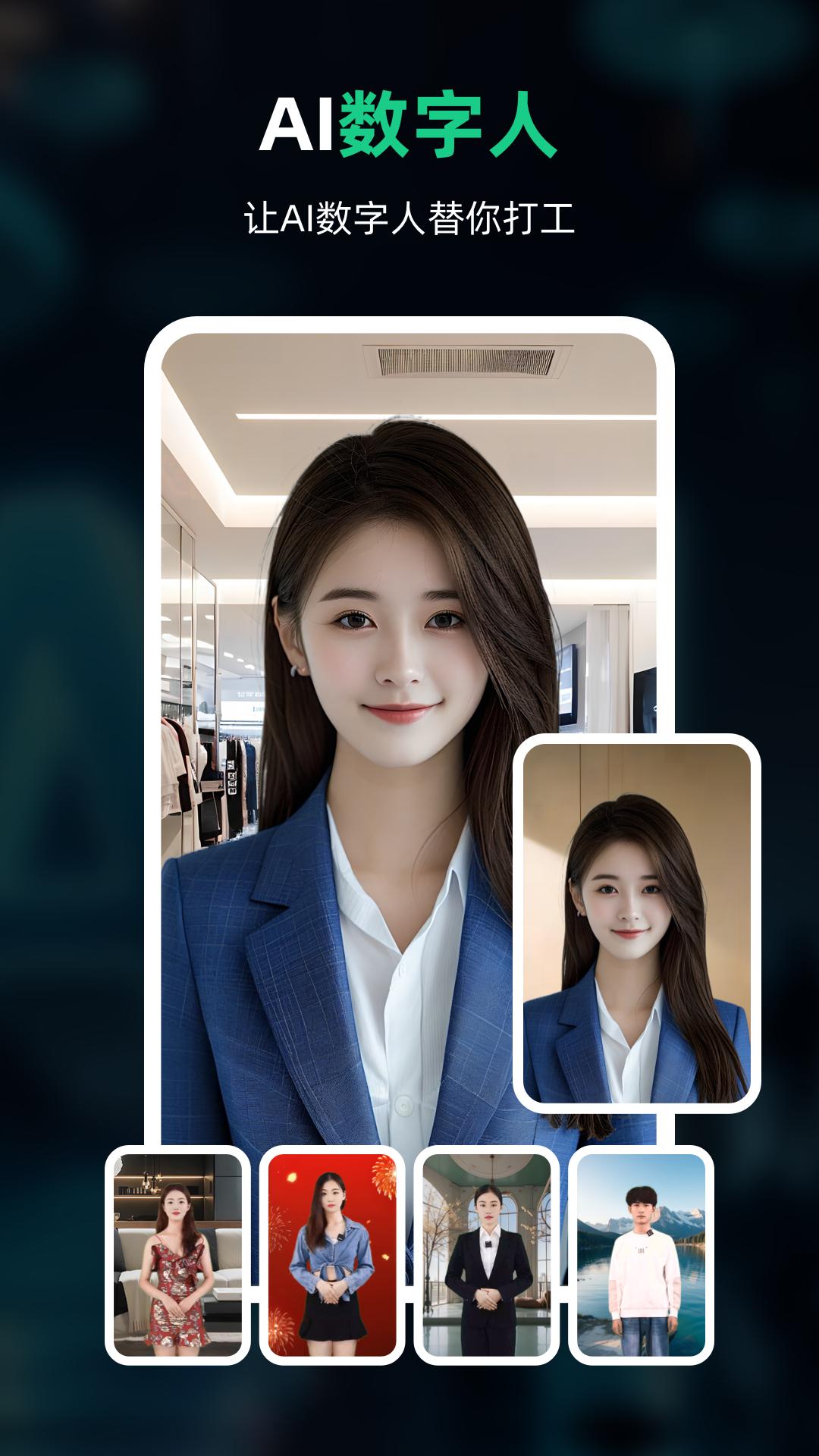 AI數字人截圖預覽