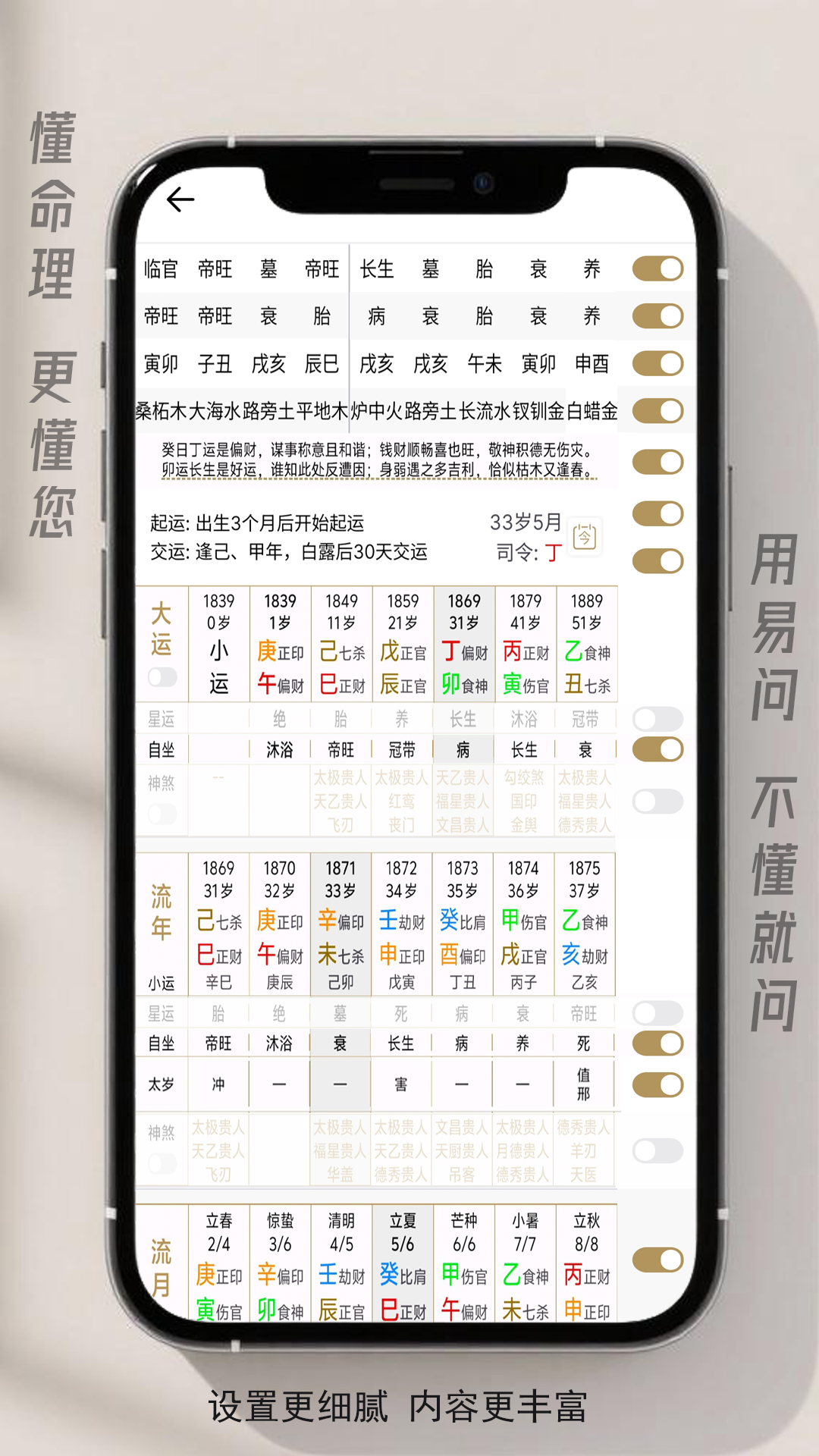 易問(wèn)八字截圖預(yù)覽