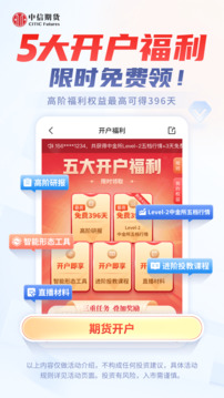 中信期貨截圖