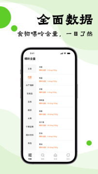 嘌呤管家截圖