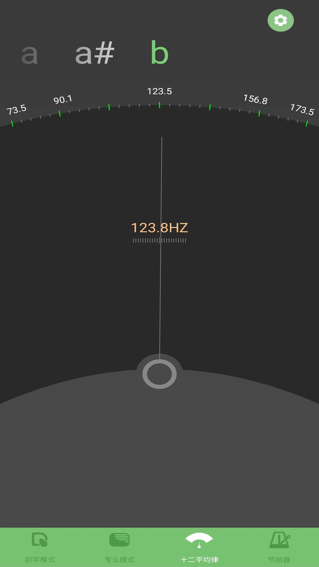 智能二胡調(diào)音器截圖預(yù)覽