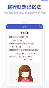 芥末五十音圖截圖