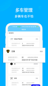 奇智油耗電耗截圖
