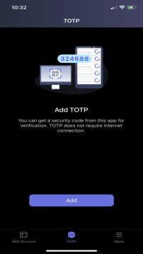 QNAP Authenticator截圖