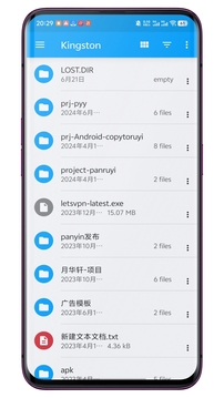 USB文件管理器截圖