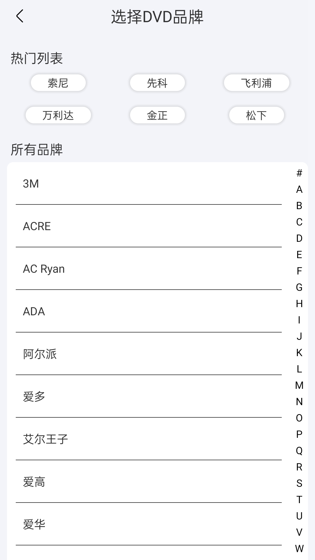萬能空調(diào)電視遙控器截圖預(yù)覽