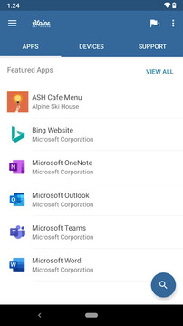 Company Portal截圖