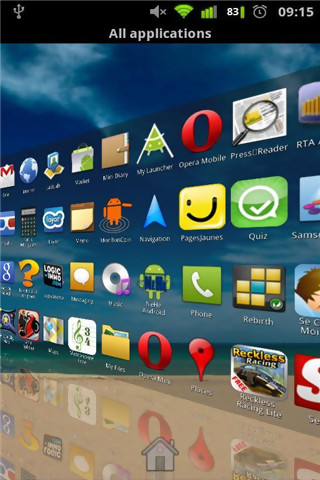 全屏桌面 Full Screen Launcher PRO截图1