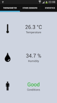 Galaxy S4 All-in-One Thermometer & Sensors截图
