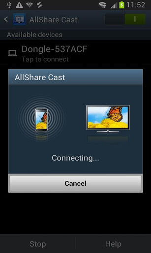 AllShare Cast Dongle S/W Update截图1