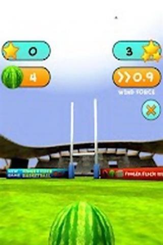 西瓜橄榄球 Finger Flick Rugby截图1