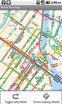 纽约市公交地铁地图截图