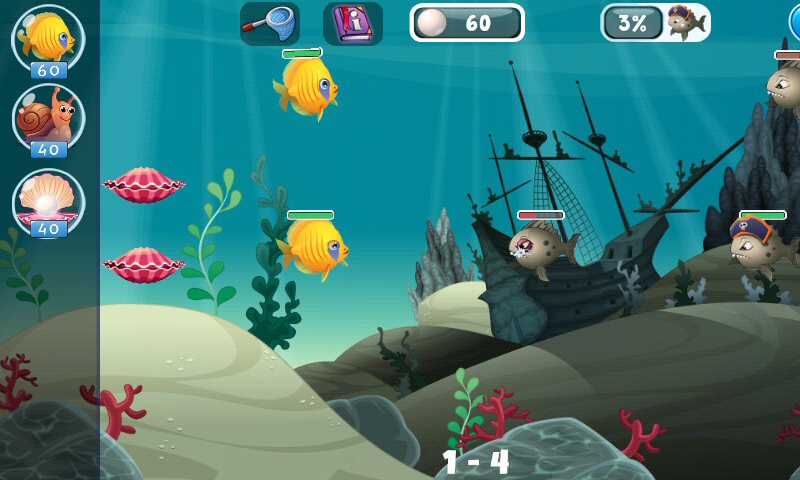 小鱼与海盗 Fish vs Pirates截图2
