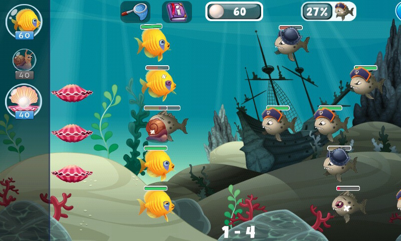 小鱼与海盗 Fish vs Pirates截图3