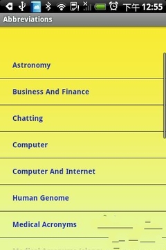 Abbreviations截图