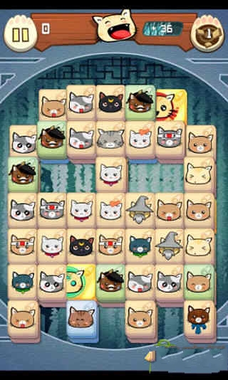 卖萌喵星人 Hungry Cat Mahjong截图1