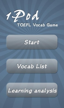 背单词游戏 1Pod TOEFL截图