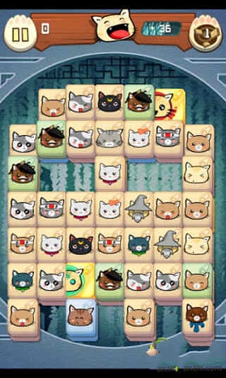 喵星人大集合 Hungry Cat Mahjong截图1