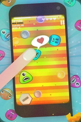 hold住小怪物 Falling Monsters截图2