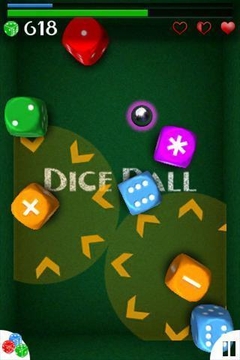 骰子重力球 DiceBall free截图