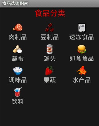 安全食品选购指南截图1