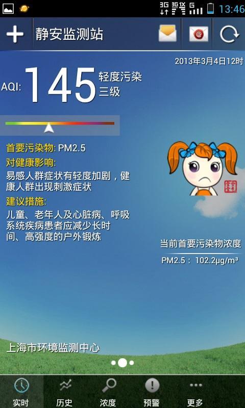 上海空气质量日报截图3