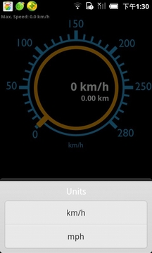 里程表 - 速度截图