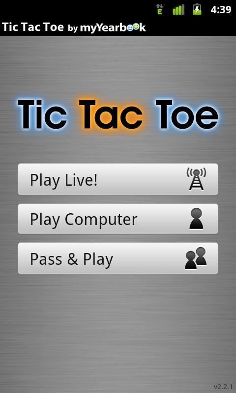 三子棋 Tic tac Toe截图1