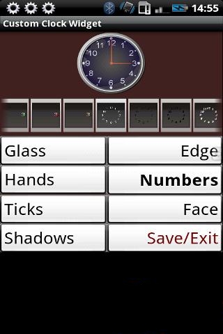自定义时钟 Custom Clock Widget截图2