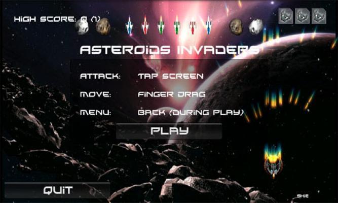 太空侵略者 Asteroids Invaders截图3