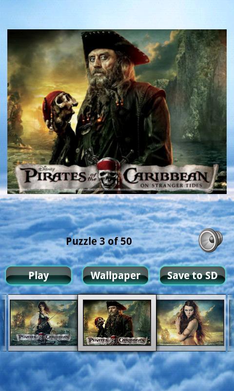 加勒比海盗 Pirates of the Caribbean 4 Puzzle截图3