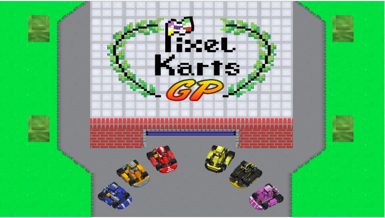 像素卡丁车   Pixel Karts GP Free截图1