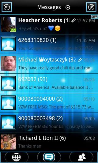 Blue ICS GO SMS截图6