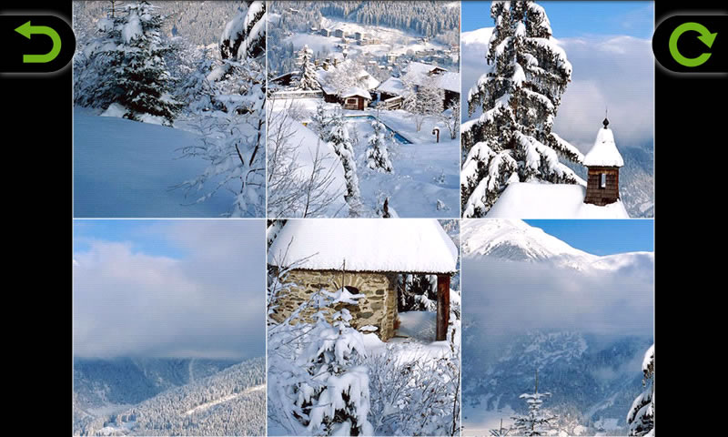 趣味雪景拼图免费版截图3