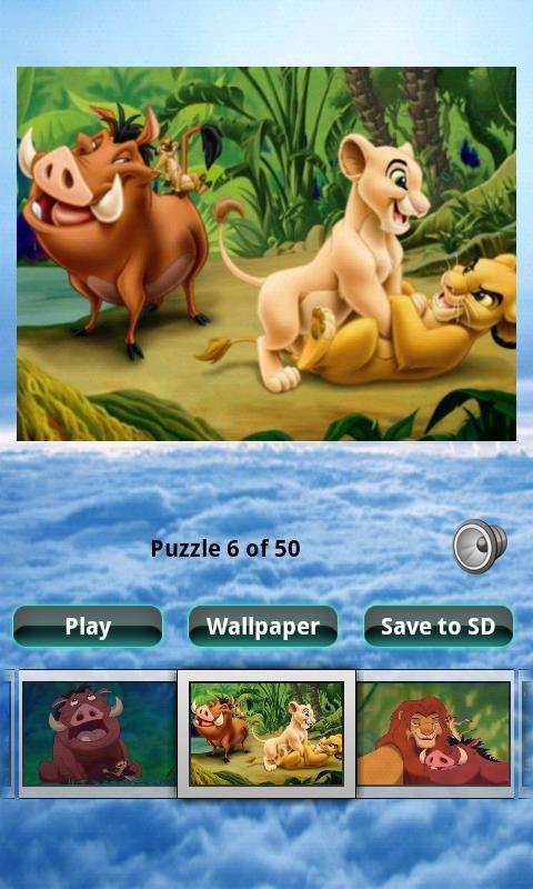 狮子国王拼图 Lion King Puzzle截图1