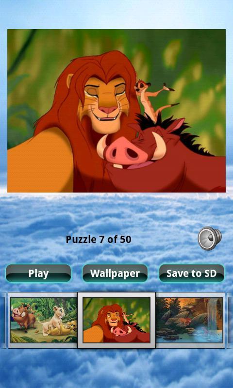 狮子国王拼图 Lion King Puzzle截图2