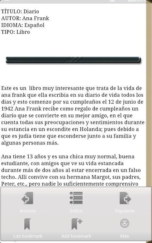 Libro: El Diario de Ana Frank截图3