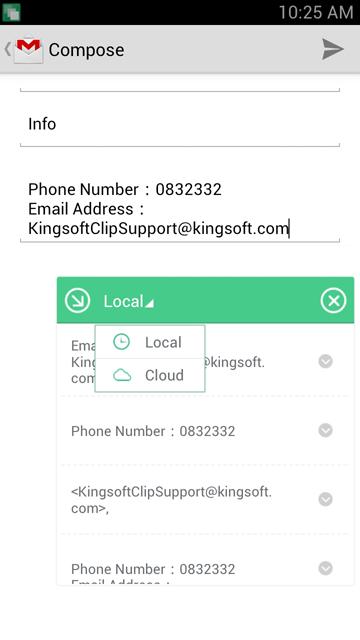 Kingsoft Clip截图1