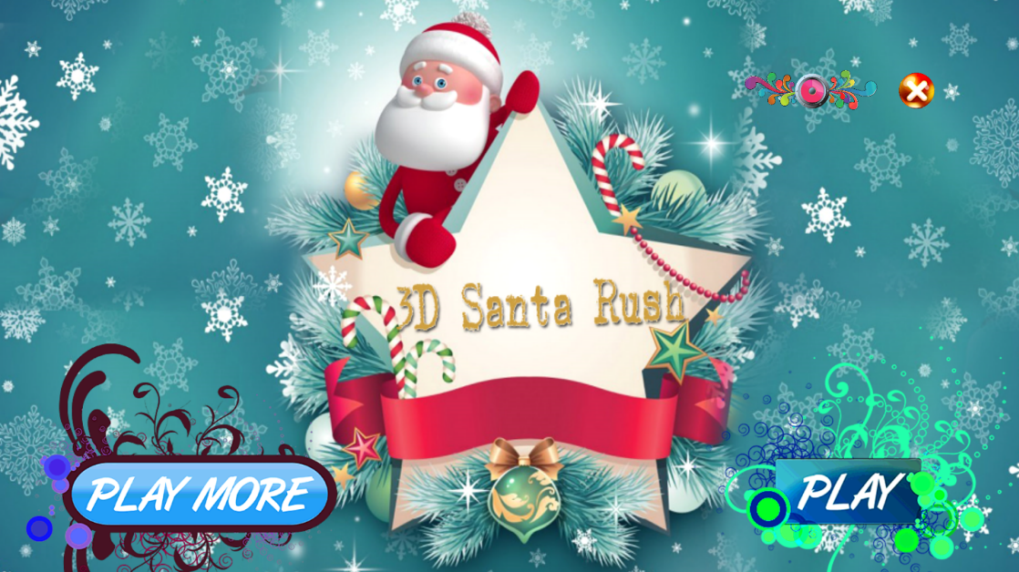 3D圣诞老人大冒险 3D Santa Rush截图4