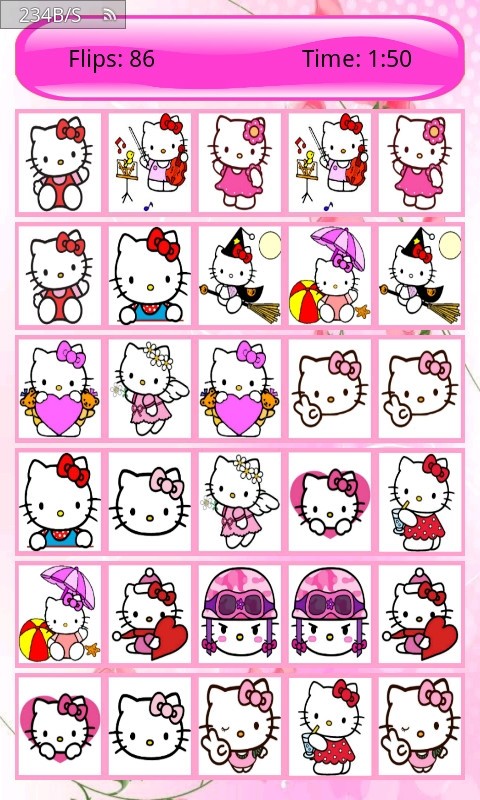 Hello Kitty 记忆卡片截图4