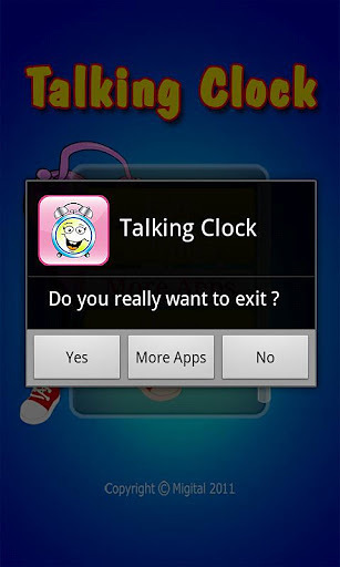 Talking Clock Lite截图4