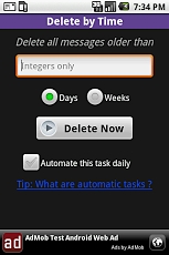 短信清理 SMS Cleaner Free截图