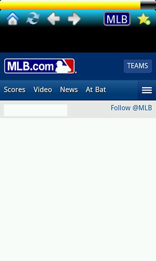 MLB手机浏览器截图1