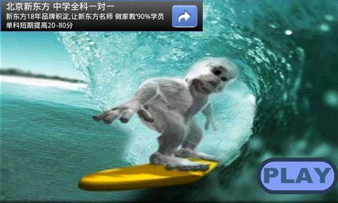 企鹅冲浪 Penguin Surfing截图2
