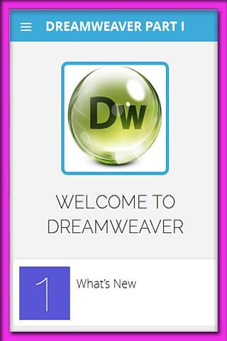 使用Adobe Dreamweaver教程内容截图2