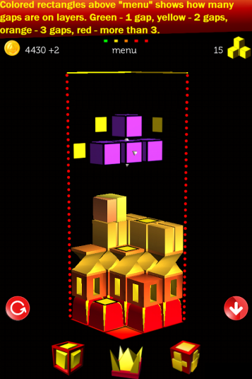 俄罗斯方块3D益智游戏 Tetris 3D free puzzle game截图1