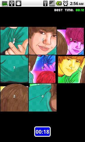 Justin Bieber Puzzle截图1