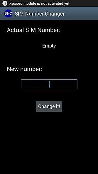 SIM Number Changer截图1